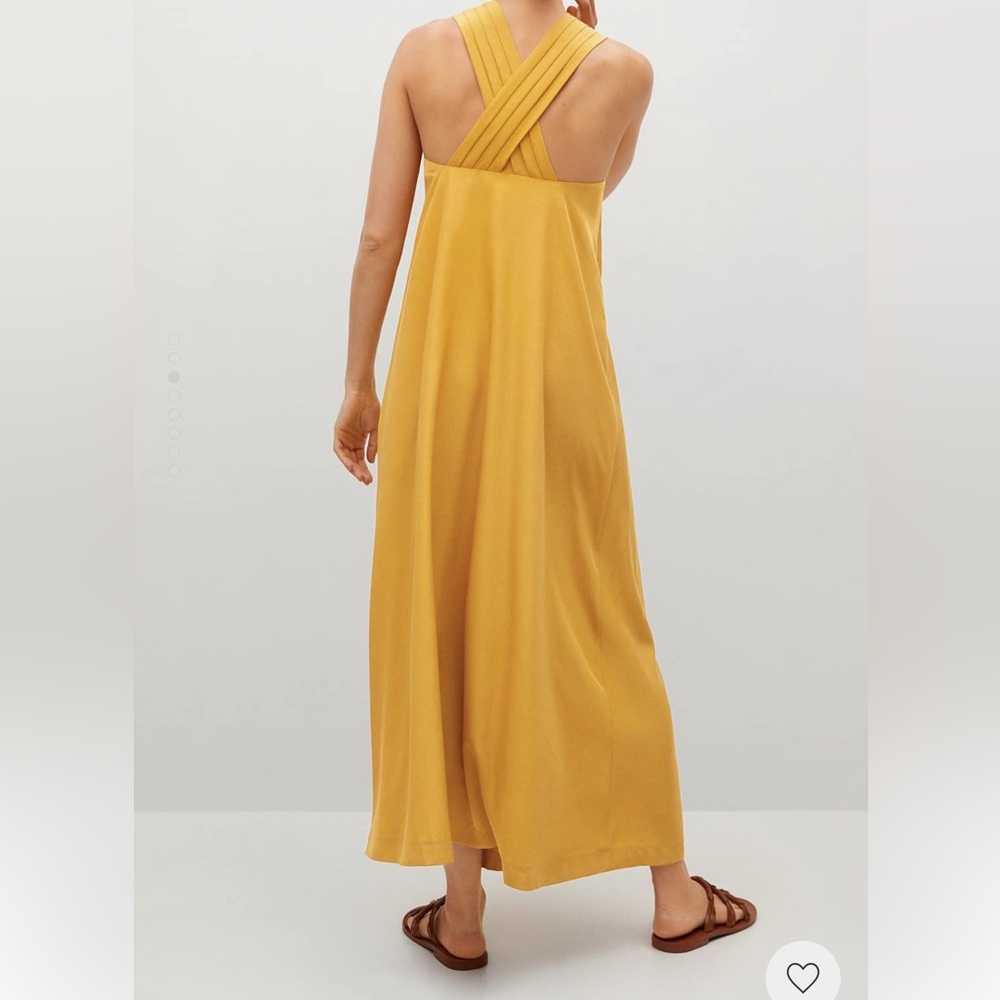 Mango Flared Long Dress. Size 6.